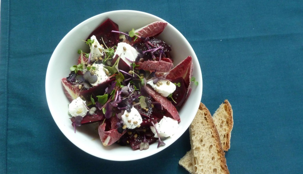 Rote Bete Salat aus ‚Gemüse‘ von Nigel Slater