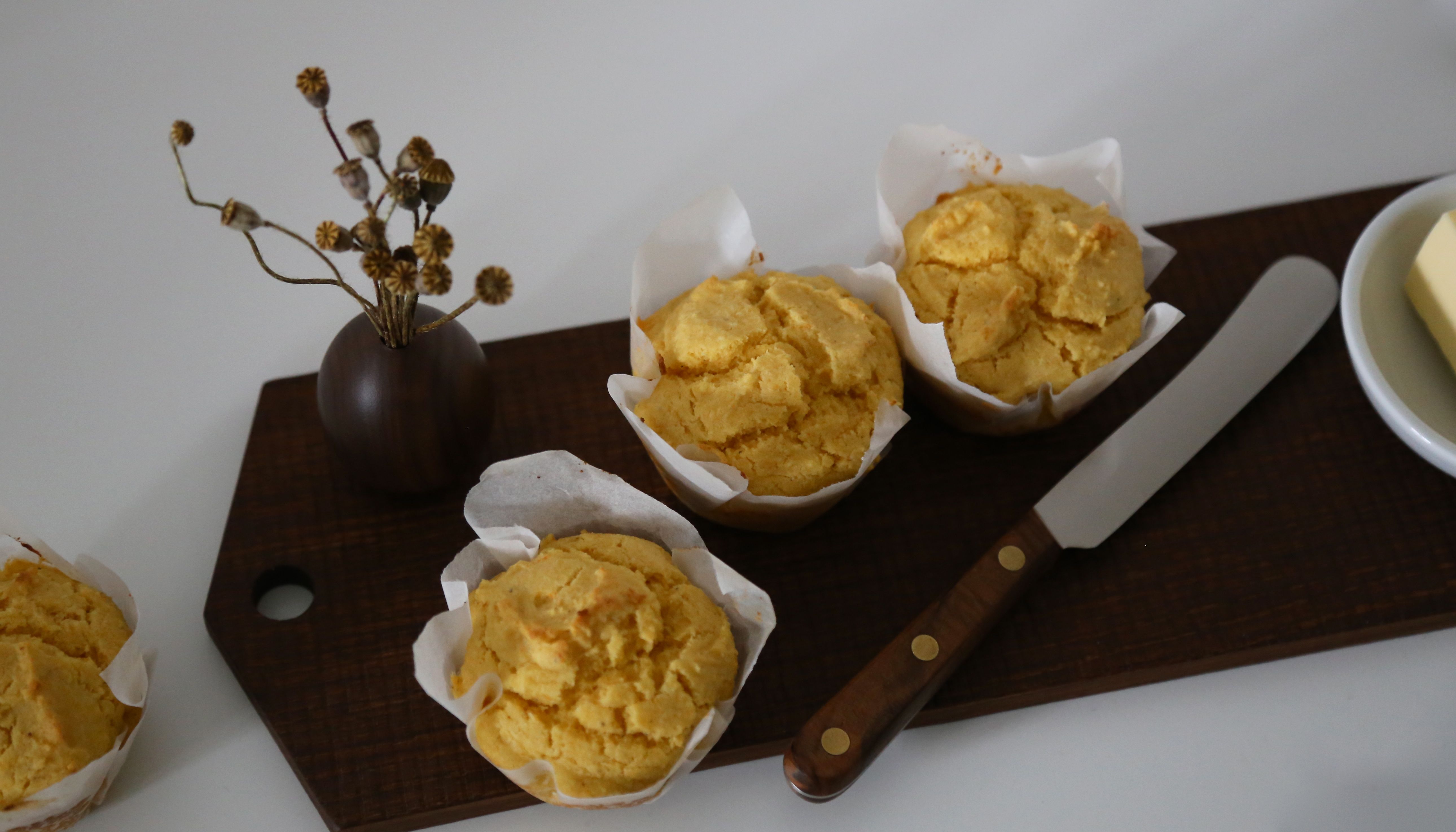 Maismuffins nach ‚Smittenkitchen‘ – Kochkultur