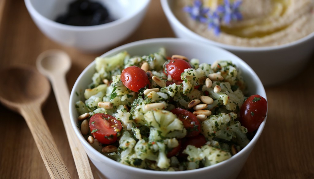 Blumenkohlsalat auf italienische Art